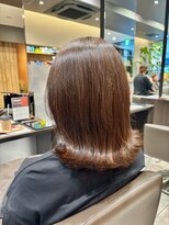 アイフィールアヴェダ 船堀店(i feel AVEDA)&nbsp;【中村】アッシュベージュ×ミディアムウルフ