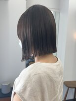 シベルバレー 横浜(sibell)&nbsp;黒髪ストレートロングレイヤーミディアム髪質改善ストレートヘア