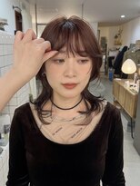 カルテ(QUARTE)&nbsp;ミディアムウルフ　ブリックカラー