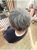 【白髪を活かす】柔らか質感のソフトツイストスパイラル