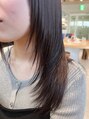 ユミリーバイルコル(umily by RuCOR.) 縮毛矯正×流行りのスタイルで美髪とデザインの両立を。