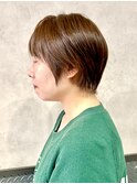 大人ガーリー/ダークアッシュ/似合わせカット/鶴ヶ峰YS13