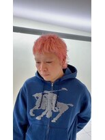 スキオー(SCIO)&nbsp;ハイトーンピンク×ショートウルフ