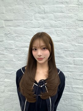 アマトウキョウ 表参道(AMA TOKYO) レイヤーカット 韓国ヘア 顔周りカット高島大登