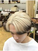 MEN’S HAIR/波巻きツイストスパイラル/リバースセンターパート