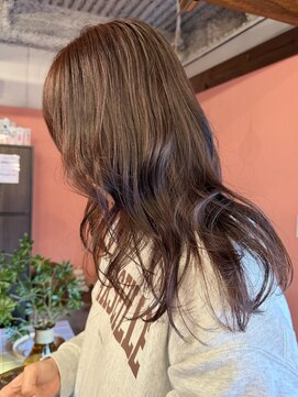 ニーム(nimes) hibico 春先取りピンクブラウン