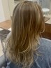 カット+ハイライト+オンカラー+トリートメント 16500→14000