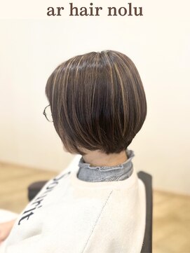 アールヘアノル(ar hair nolu) 白髪ぼかしハイライト 14