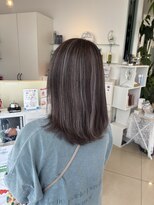 ミント(minto)&nbsp;コントラストハイライトカラーダブルカラーケアブリーチ髪質改善