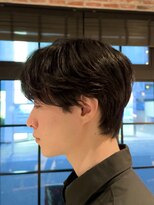 ディライト(Delight)&nbsp;ニュアンス毛流れパーマシースルーマッシュセンターパート