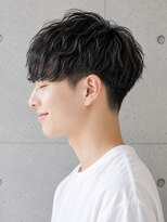 トゥルートラスト オムオム 甲府和戸(True Trust HOMME HOMME) メンズ 韓国風ナチュラルマッシュ 黒髪 メンズパーマ