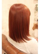 ヘアー ドレス ファーゴ 武蔵浦和(HAIR DRESS Fa go) ストレートミディアムボブ