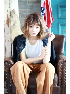 マイティ バイ エイチ(mighty by H) 【mighty hair】 ロブ×グレージュ A/W＊[052-262-4162]