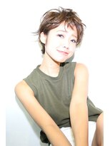 ラウンジ モリオ イケブクロ(Lounge MORIO Ikebukuro) 【morio池袋】小顔外はねマッシュショート