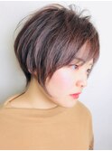 前髪短いショートボブ【RENJISHI】