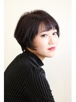 ステラ ヘア デザイン サロン(STELLA hair design salon)&nbsp;フォルムショート　ナチュラルダークパープル　S