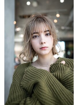オースティン 錦糸町(AUSTIN) AUSTIN☆外ハネボブアッシュブラウンネオウルフツイストパーマ