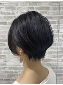 首元すっきりショートボブ