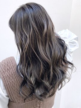 アイティー バイ アルバム 中野店(IT by ALBUM) ３Dハイライト_ピンクベージュボブルフクールショート_ba311561