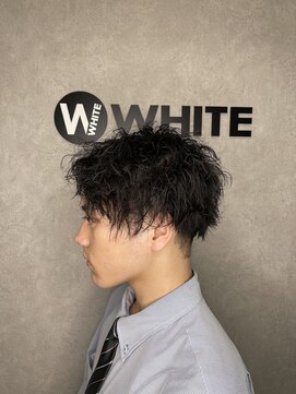 ホワイト(WHITE) [WHITE  ZIN]  ソフトツイストパーマ