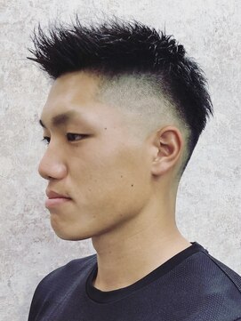 ヘアサロン シュウ 【戸田公園5分/メンズバーバー】アップバンクスキンフェード