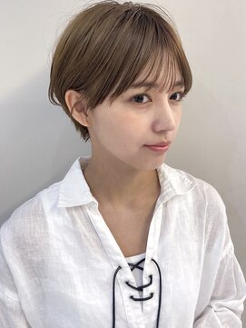 サーカス バイ ビュートリアム 青山(CIRCUS by BEAUTRIUM) 30代40代　ひし形ショート　ショート　ショートヘア　青山　小顔