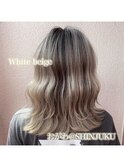【＊White beige＊】W-ワット-原宿店