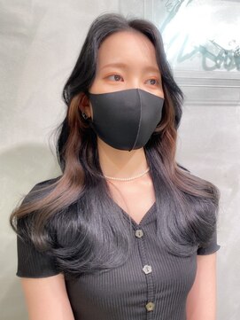 ミリー 梅田店(milly) 大人かわいい美髪インナーカラー×韓国風レイヤー【milly梅田】