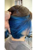 エファッセ 伊奈店(efface)&nbsp;アクセント×インナーカラー×Sky Blue×ハイトーンカラー