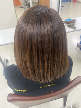 髪質改善ストレート