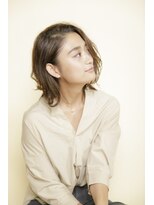 ルルディ バイ アフロディーテ銀座(luludi by APHRODITE) アンブレラカラー/こなれミディ/ウェーブパーマ/前髪/銀座