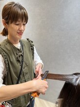 とにかく痛ませないことにこだわった自然な仕上がりの髪質改善縮毛矯正