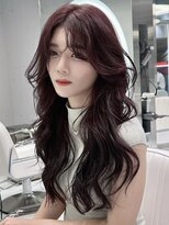 レディアル 渋谷(REDEAL)&nbsp;ワンホンヘア/韓国ヘア/前髪[レイヤーカット/渋谷]