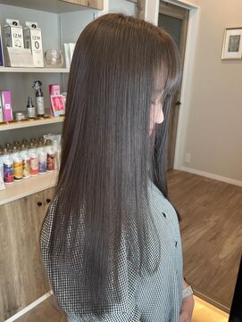 ルーシャス ヘアー 岐阜店(Luscious HAIR) 髪質改善トリートメント/黒髪ストレートロング/透明感/ツヤ髪