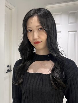 ゼスト 八王子店(ZEST) 艶髪ブルーブラック/ワンホンヘア【佐々木麻衣】