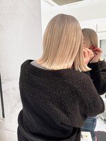 レイズ 立川(RAYS)&nbsp;【RAYS/金本】ぷつっとボブ・シャドールーツ・ミルクブロンド