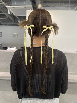 エルメ クラマエ(Elme) 韓国風タイトヘア