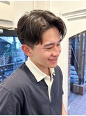 【白石】センターパート/韓国メンズヘア