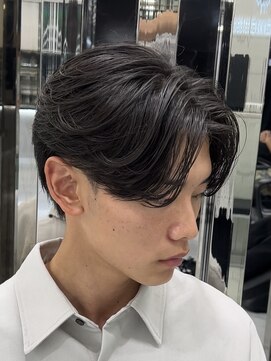 メンズヘアセンス 渋谷(MEN'S HAIR SENSE) センターパート/カルマパーマ/ニュアンスパーマ/メンズ　パーマ