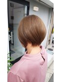 ハンサムショート(オリーブグレージュ)