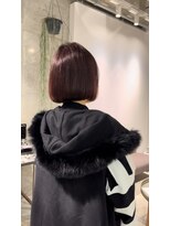 ミリ(milli Produce by ITAKURA)&nbsp;艶のある赤ボブ