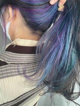 ナンバー ジルバ 立川(N° jillva) ハイトーンカラー/インナーカラー/ユニコーンカラー/髪質改善