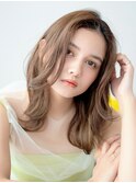 透明感レイヤーセミディ