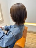 ふわっとウルフ風ボブ