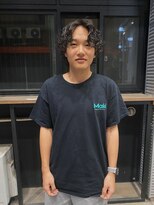 ハイセンス(HISENSE)&nbsp;メンズグランジパーマ　【GIA】