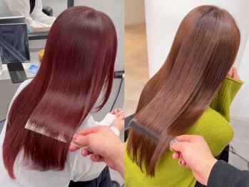 ラフ 立川(Laff)の写真/髪質改善×ナチュラルな仕上がりを実現★毎朝のお手入れが楽になる憧れのサラ艶ヘアに＊【立川駅徒歩5分】