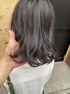 スイヘアデザイン 久留米(suii.. hair design) グレージュ/ブリーチなしカラー/NOBU