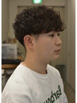 そう 札幌 くるくるメンズパーマ
