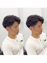 ブライト(BRIGHT)&nbsp;かき上げ　ツイストスパイラルパーマ