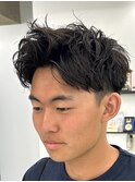 爽やか短髪ヘア